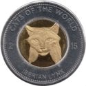 25 Shillings (Cats of the World, Iberian Lynx)
