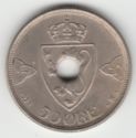 50 Øre (with hole)