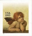 "Cherub" (detail from Sistine Madonna by Raphael)