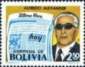 Alfredo Alexander, founder of the newspaper "Hoy" and "Ultim