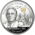 1 Crown (75th Anniversary of the Attack on Pearl Harbor, Roosevelt)