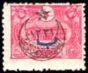 overprint on External stamps of 1913