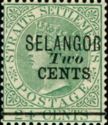 Straits Settlements Stamp Overprinted and Surcharged