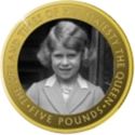5 Pounds (Queen Elizabeth II ‘Sapphire Jubilee’ - 1933 photo)