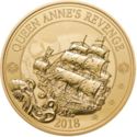 25 Cents (300th Anniversary of the Death of Blackbeard, Queen Anne's Revenge)