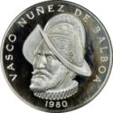 1 Balboa (Spanish explorer Vasco Núñez de Balboa, LEY 0.500)