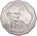 50 Cents (200th. Aniversary discovery James Cook)