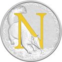 1 Dollar (Letter N - Numbat)