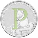 1 Dollar (Letter P - Possum)