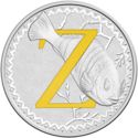 1 Dollar (Letter Z - Zebra Fish)