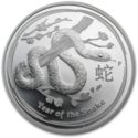 1 Dollar (Year of the Snake - Lunar)