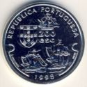 200 Escudos (Vasco da Gama-First Trip Lisbon-Calecute - Silver edition)