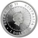 1 Dollar (Opal Lunar Rooster)