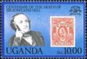 Rowland Hill (1795-1879) & stamp MiNr. 60