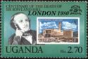 Sir Rowland Hill & Stamp MiNr. 84