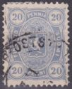 Coat of Arms 1875 - Four figured Issue, Senate Printing