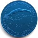 500 Francs (XXIX Summer Olympics 2008 Beijing - Swimming - Europe - Blue ring)