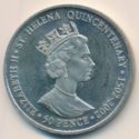 50 Pence (500th Anniversary - Joao da Nova - Discovery of St. Helena)