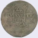 4 Reales (Royalist coinage. Castle - lion)