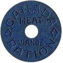Canada Ration Token - Meat/Viande