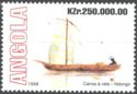 Canoe with sail - Ndongo