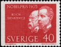 Robert Koch (medicine) & Henryk Sienkiewicz (literature)