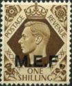 British Stamp Overprinted "M.E.F"