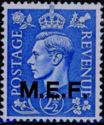 British Stamp Overprinted "M.E.F"