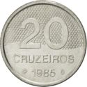 20 Cruzeiros (Thin Planchet. 5.6 grams)