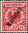 overprint on Reichpost