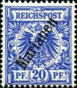 overprint on Reichpost