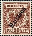 overprint on Reichpost