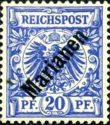overprint on Reichpost