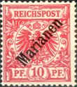 overprint on Reichpost