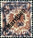 overprint on Reichpost