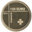 100 Euro (150th Anniversary of the Red Cross in Slovenia)