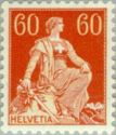 Helvetia with Sword - "Grilled" gum