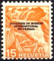 Rhone Glacier (BIT/ILO overprint)