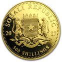 500 Shillings (African Wildlife - Elephant ½ Oz.)