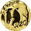 20 Rand (Natura - Mother and baby giraffes grazing)