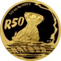 50 Rand (Natura - Submerged hippopotamus)