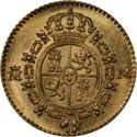 ½ Escudos (Crowned M)