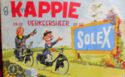 Kappie en de verkeersheer op de Solex