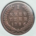 1 Kreuzer (Archbishop Hieronymus von Colloredo)