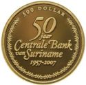 500 Dollars (Central Bank, 50th Anniversary)