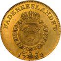 1 Ducat (1 Dukat - Gustav III)