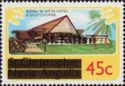 Royal St. Kitts Hotel and golf course - overprinted