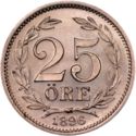 25 Öre (large letters)