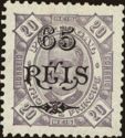 King Carlos I of Portugal (1863-1908) - Overprint