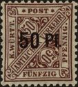 State postage with overprint